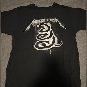 Black Metallica Graphic T-Shirt